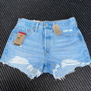 Levi’s jean shorts, never worn.